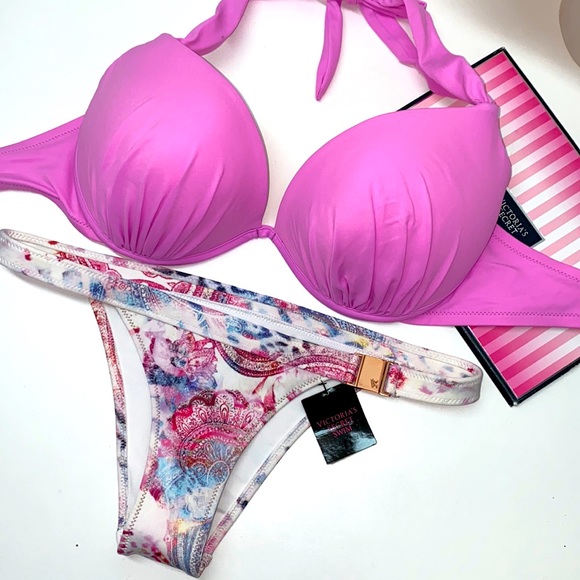 Victoria's Secret Swim Victoria Secret Swimsuit 2 Pc Top 34dd
